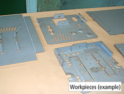 Workpieces (example)