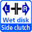 Wet disk / Side clutch